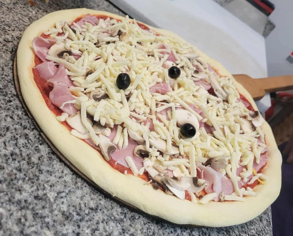 pizza prête à cuire